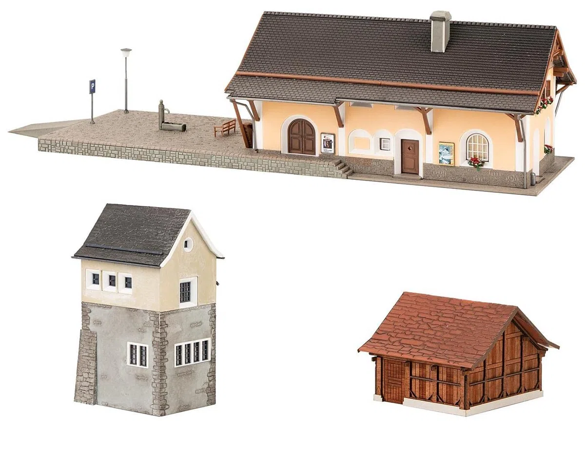 Bahnhof-Set Susch
