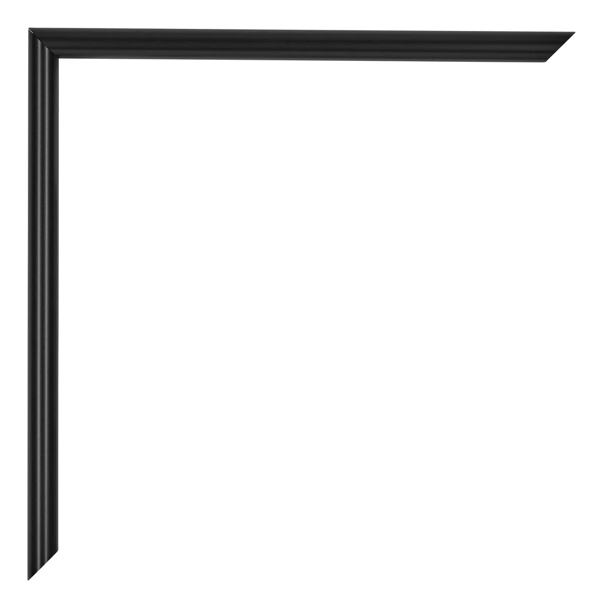 yd. Puzzlerahmen 48x64 cm - Schwarz Matt - Kunststoff - Annecy