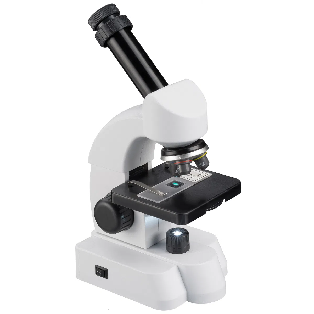 Bresser Mikroskop 40-640x mit umfangreichem Experimentier-Set und Smart-Slides mit QR-Codes