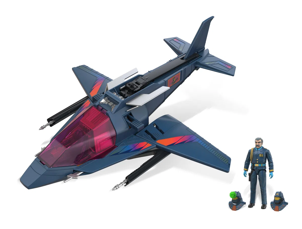 Mask High Tech Hubschrauber 35,6 cm Fahrzeug mit 1/24 Figur Spielzeug-Set