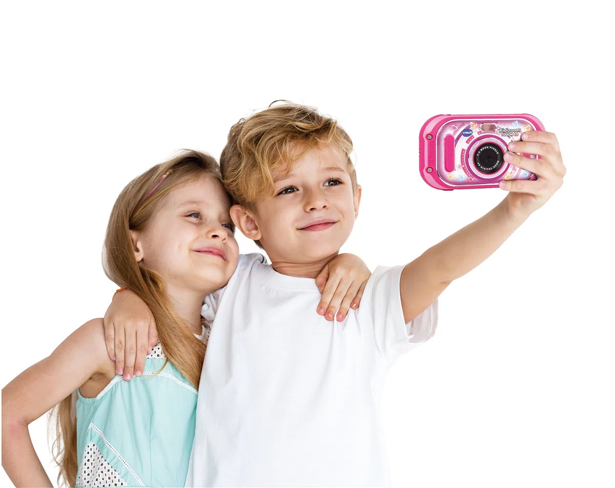 VTech KidiZoom Touch 5.0 - Digitale Kinderkamera mit Selfie-Funktion