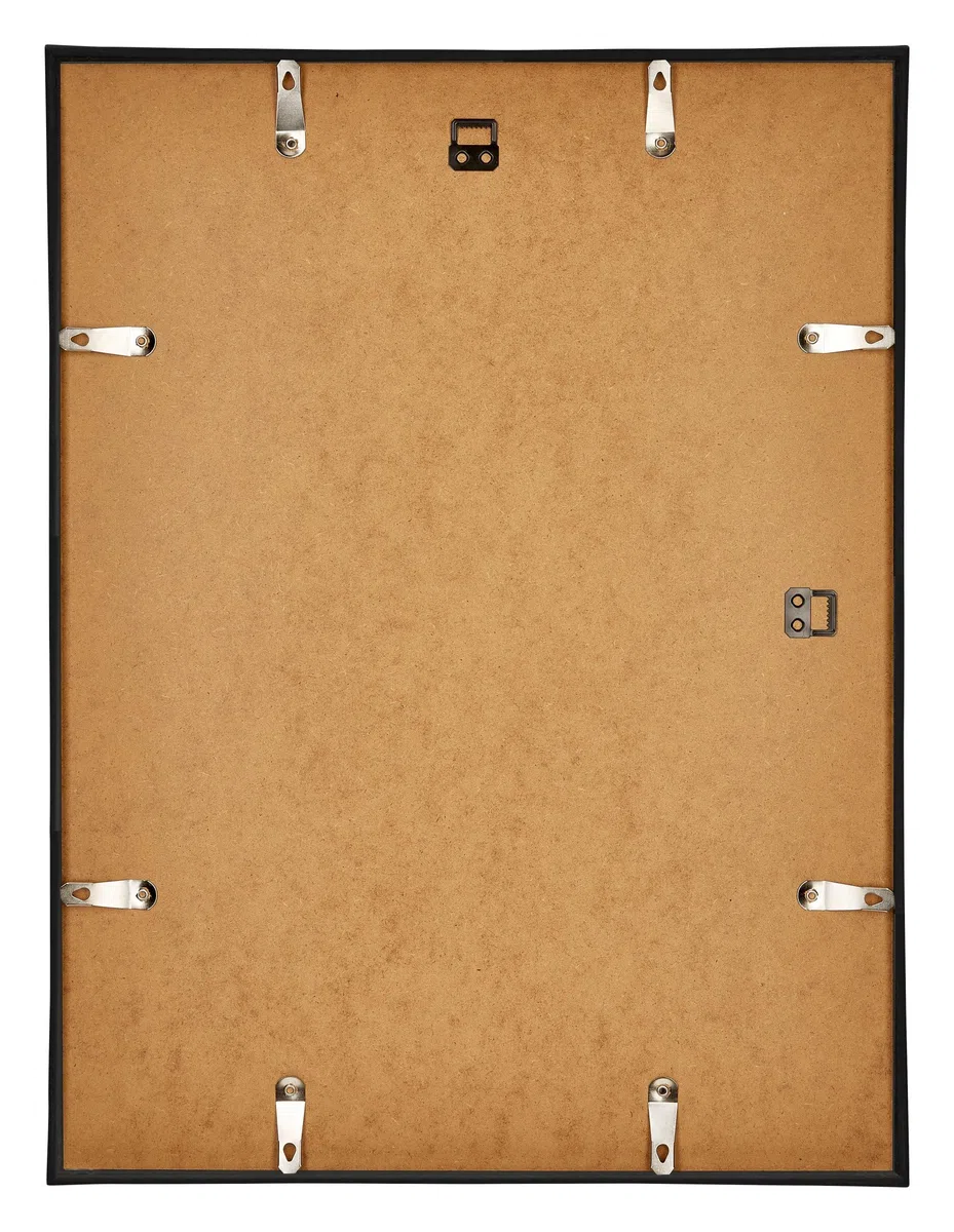 yd. Puzzlerahmen 48x64 cm - Schwarz Matt - Kunststoff - Annecy