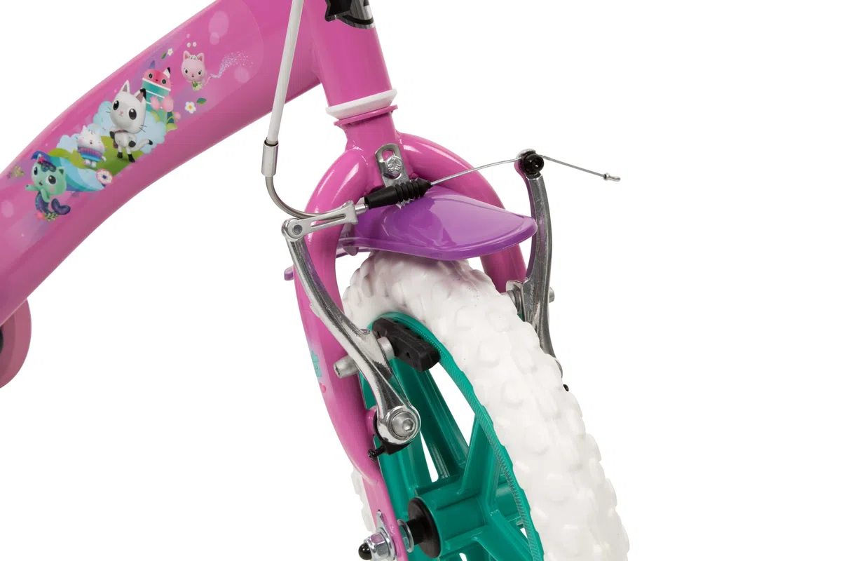 Toimsa Gabbys Dollhouse Kinderfahrrad, 30,5 cm (12 Zoll), für Kinder ab 3-5 Jahren, Pink