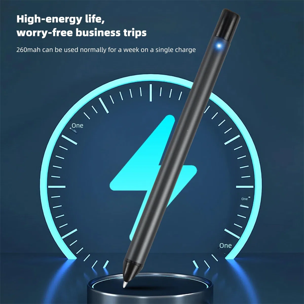 VBESTLIFE Smart Pen Digital Notebook -Set, 3 in 1 OCR Texterkennung Echtzeit Sync Bluetooth 5.0 Digitales Schreibpad für Smartphone -Tablet (Leinenmuster blau)