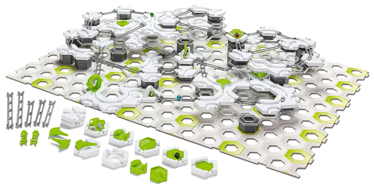 Ravensburger GraviTrax Starter-Set XXL 22416 - GraviTrax Starterset für Deine Kugelbahn - Murmelbahn und Konstruktionsspielzeug ab 8 Jahren, kombinierbar mit Allen Produkten, alleine bespielbar