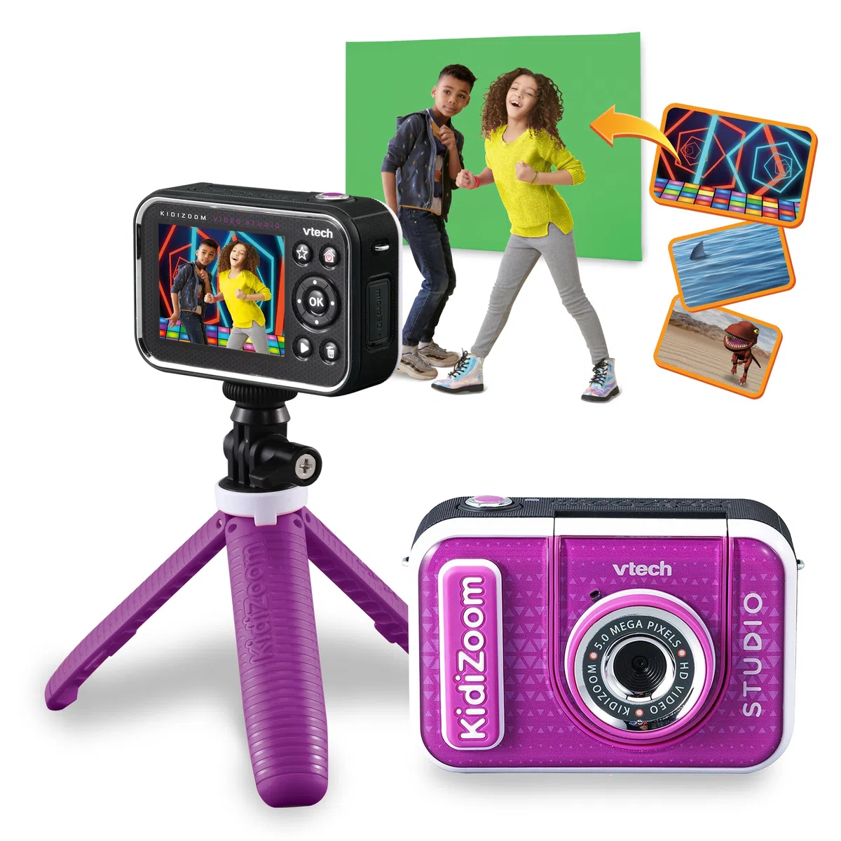 VTech KidiZoom Video Studio HD - Digitalkamera mit Greenscreen