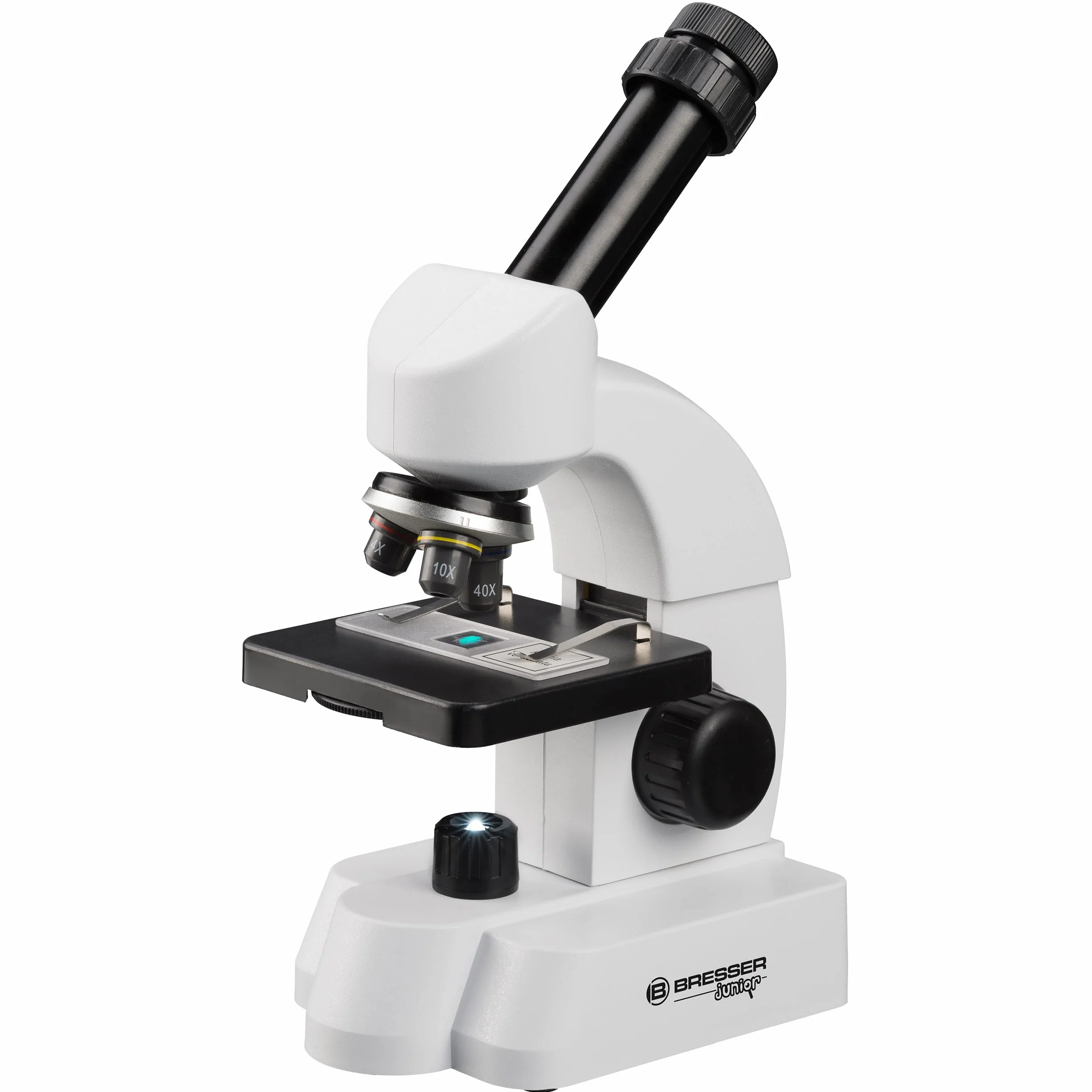 Bresser Mikroskop 40-640x mit umfangreichem Experimentier-Set und Smart-Slides mit QR-Codes