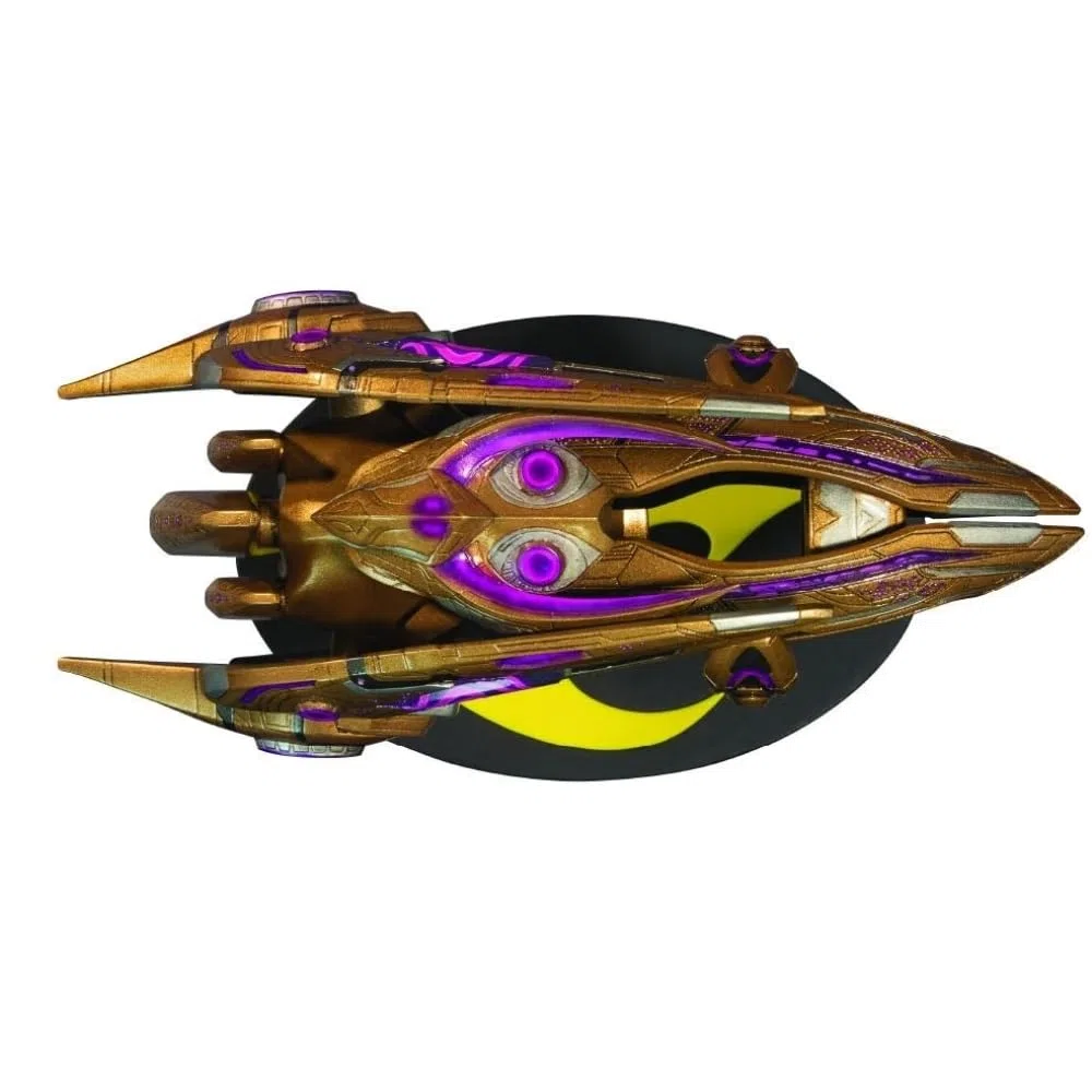 Blizzard StarCraft Limited Edition Golden Age Protoss Carrier Ship Model Building Collectible Model Figur, Small to Medium, Kid