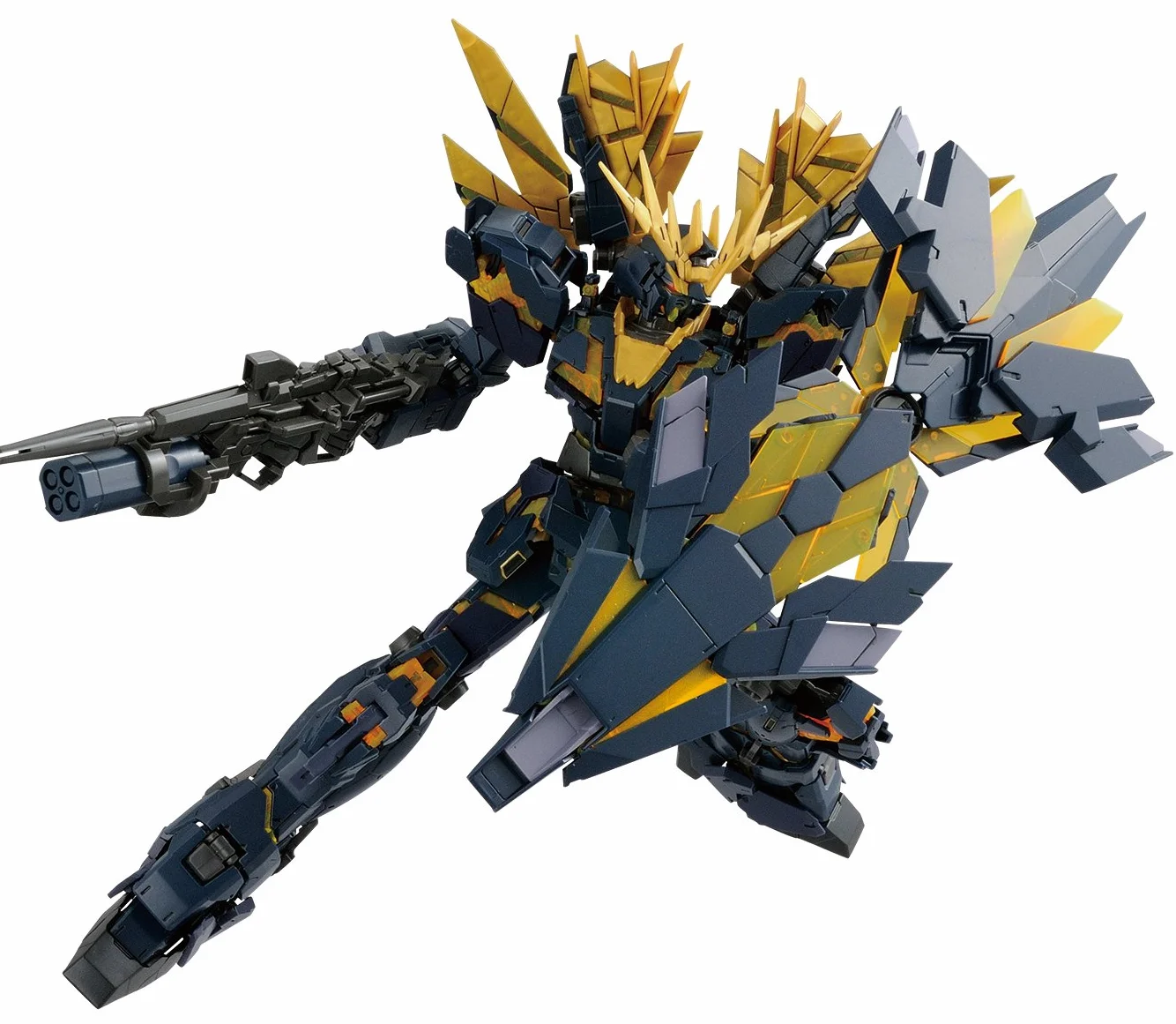BANDAI Model Kit RG Gundam Unicorn Banshee Norn 1/144, 21060