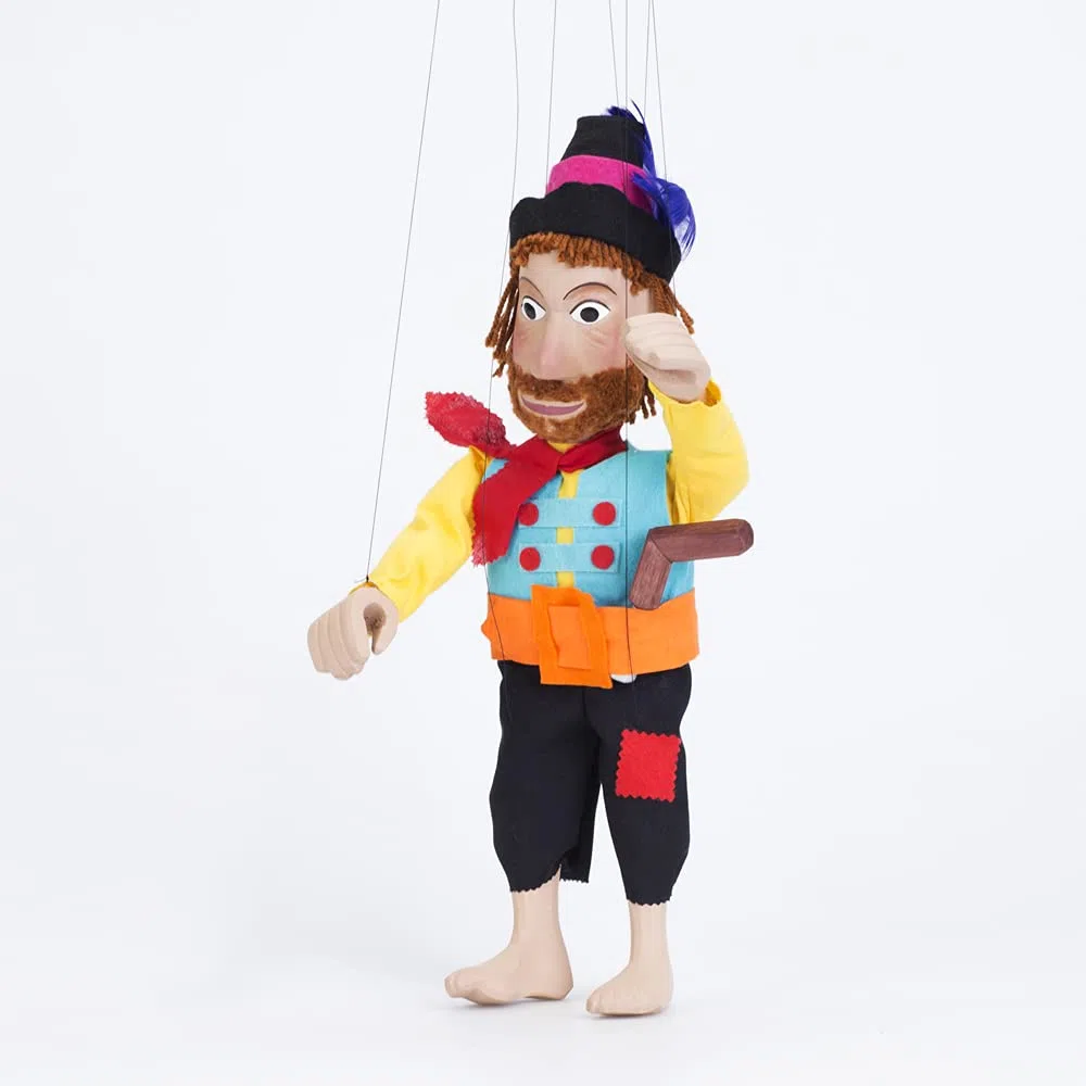 Augsburger Puppenkiste Räuber Hotzenplotz Marionette
