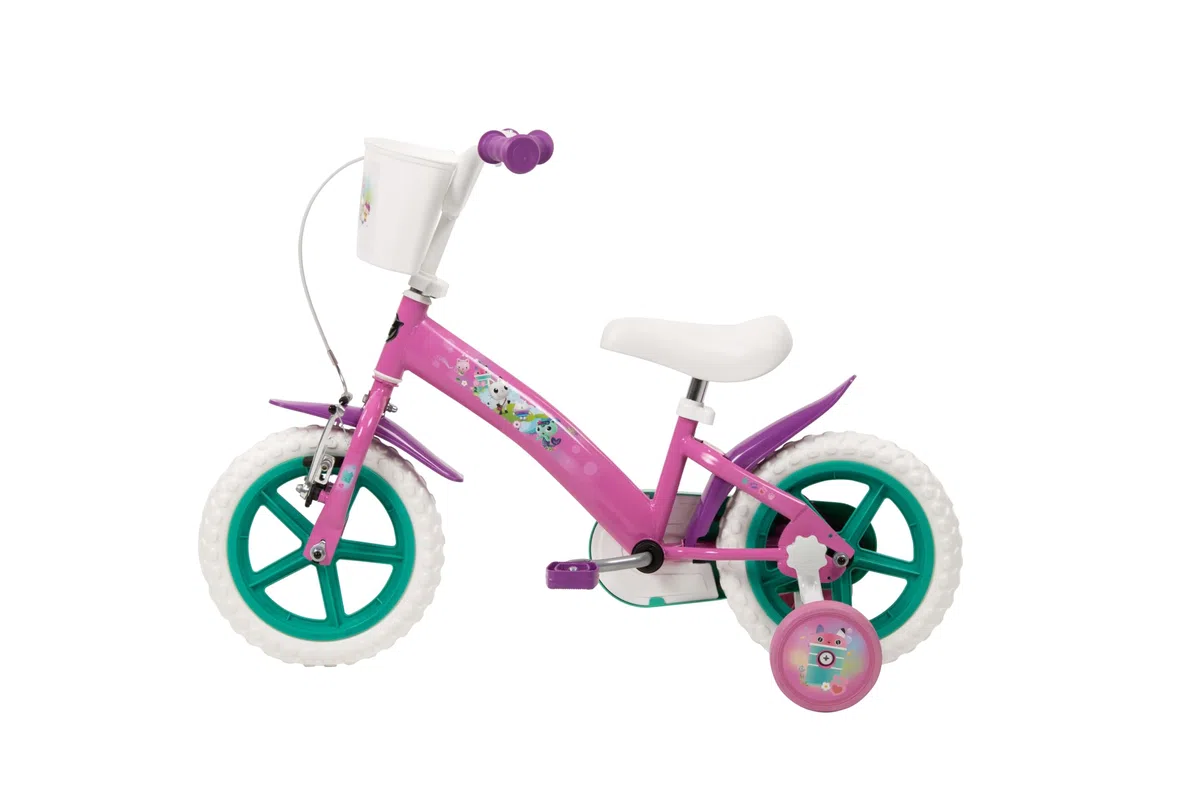 Toimsa Gabbys Dollhouse Kinderfahrrad, 30,5 cm (12 Zoll), für Kinder ab 3-5 Jahren, Pink