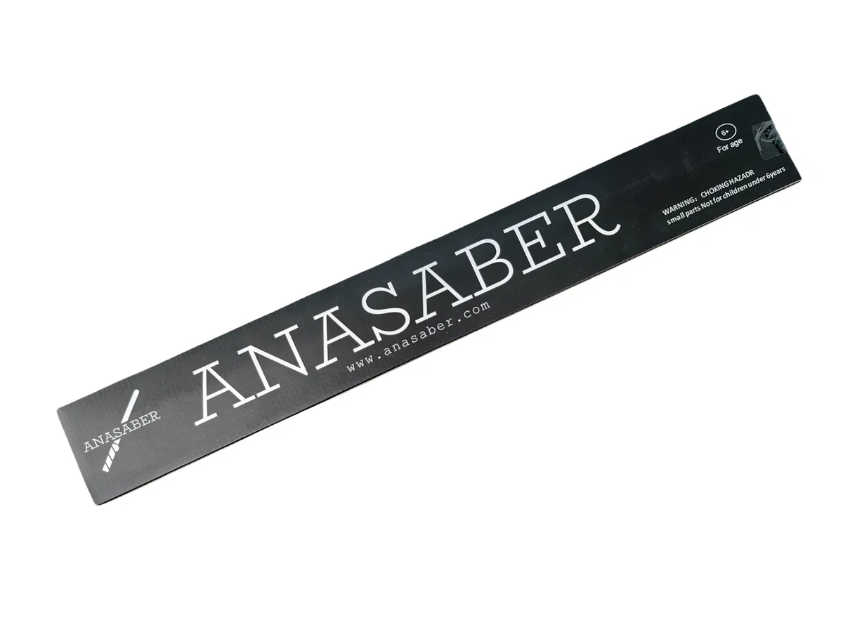 ANASABER Duellierendes Lichtschwert, Motion Control Laserschwert Für Erwachsene, Smooth Swing Lightsaber Mit 10 Tonfonts, RGB 12 Farben Wechselbar, Metallgriff, Für Halloween Cosplay Party, S9