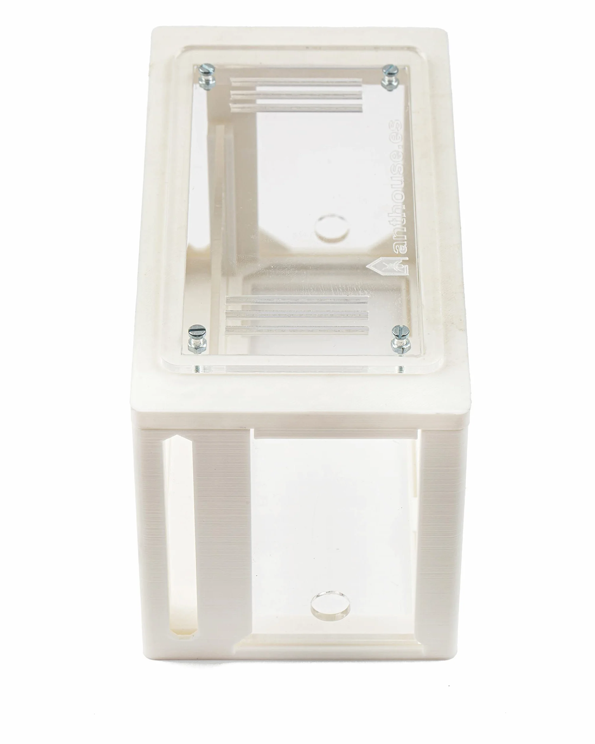 AntHouse - Natürliche Ameisenfarm aus Sand | 3D Starter Kit Grau 20x10x10 cm | Inklusive Ameisen