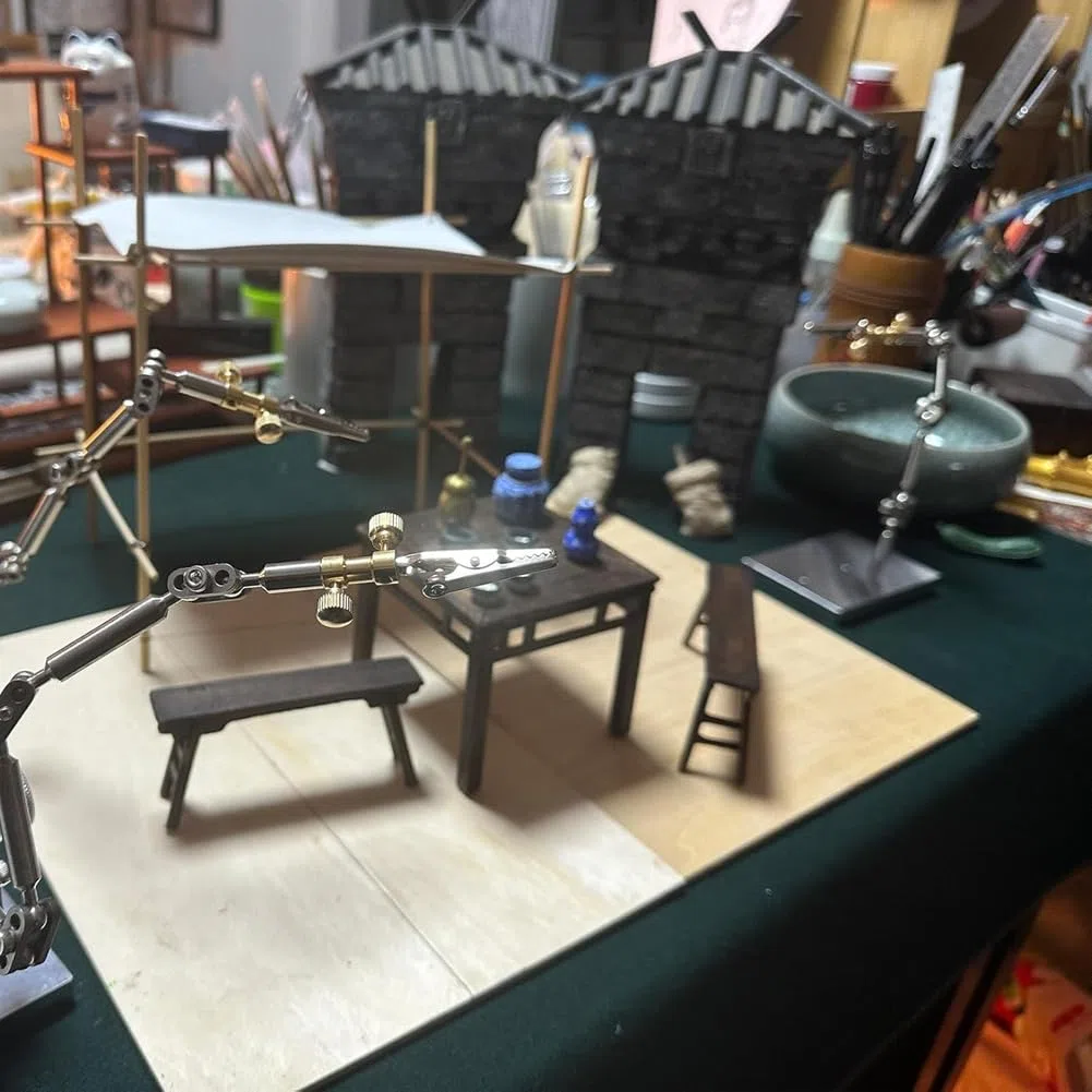 Breeshy Stop-Motion-Animations-Rig-Arm-Kit mit Verschiedenen Anschlüssen für Nahtlose Charaktere