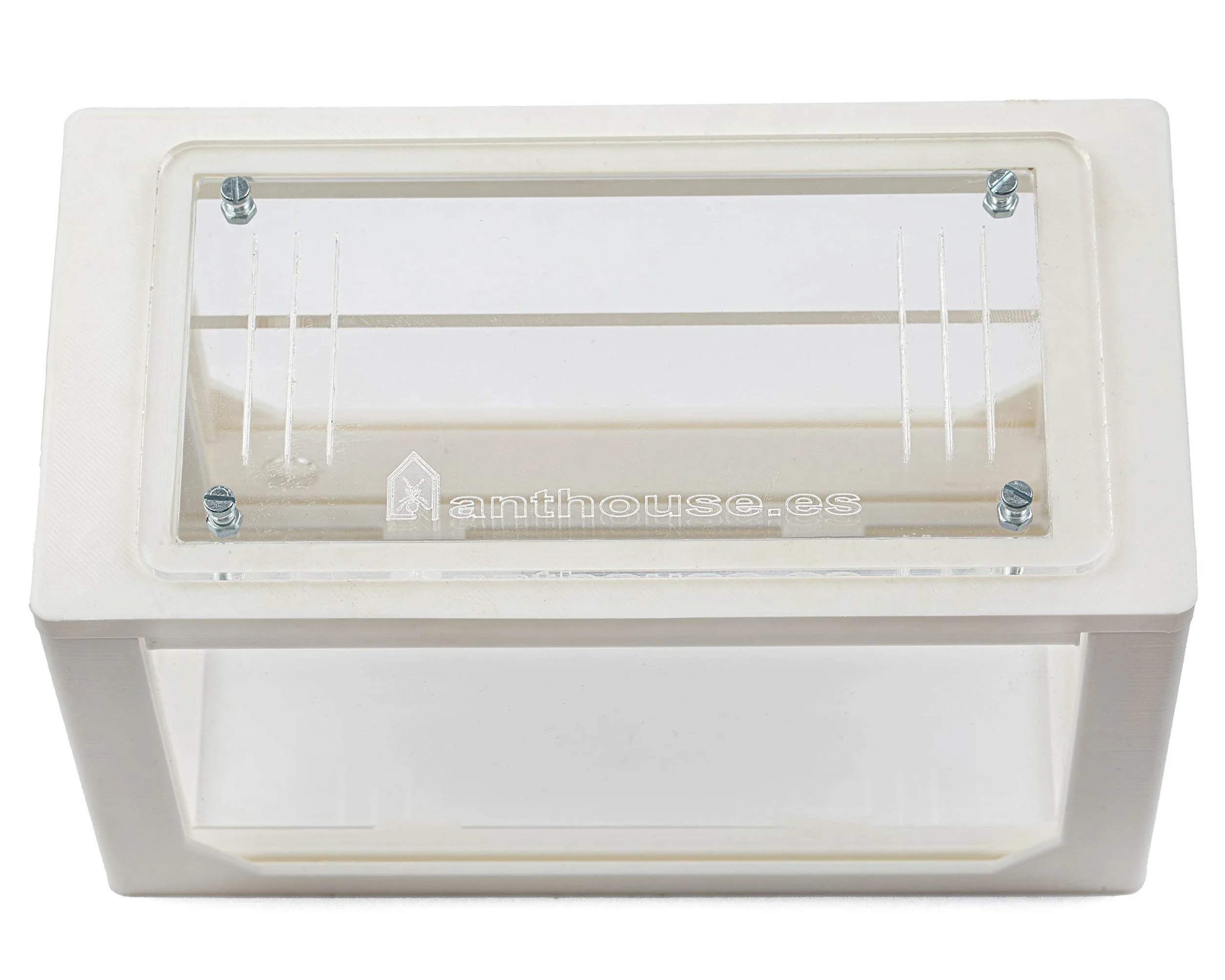 AntHouse - Natürliche Ameisenfarm aus Sand | 3D Starter Kit Grau 20x10x10 cm | Inklusive Ameisen