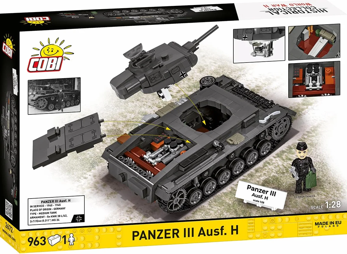 Panzer III AUSF. H Scale 1:28
