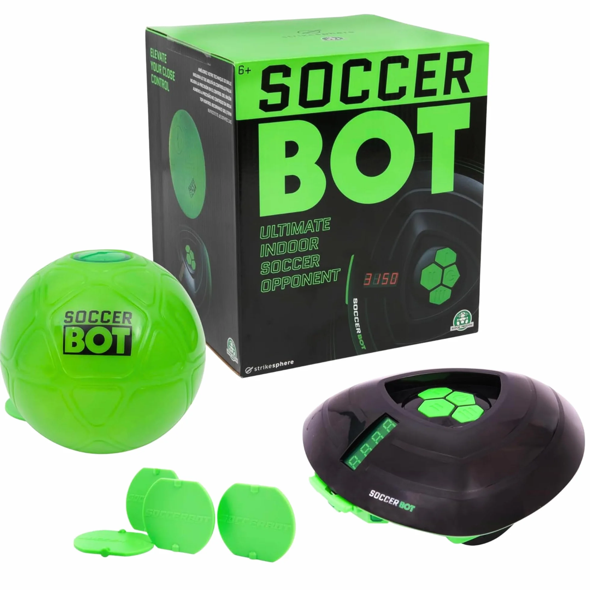 Soccer Bot Smart Ball, Trainingsroboter für den Innenbereich, Solo oder Multiplayer, für Kinder ab 6 Jahren, MR100