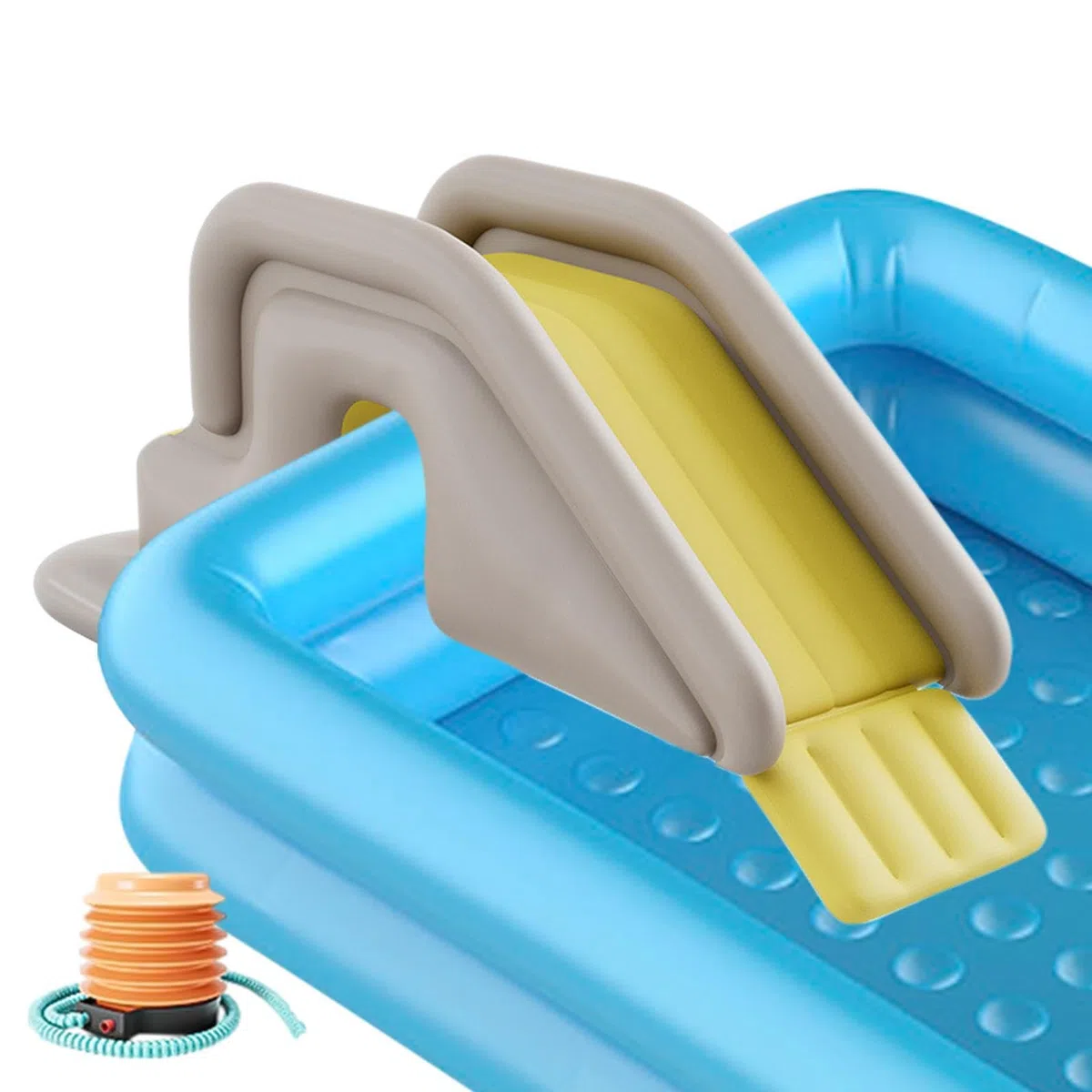 Aufblasbare Wasserrutsche Für Den Pool - Kippsicherer Wasserspaß Für Draußen Als Wasserrutsche,Stabilisierte Aufblasbare Rutsche Für Wasserparks Und Aufblasbare Pools