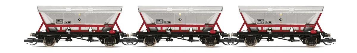 Hornby TT TT6036 EWS HFA Hopper Dreierpack mit Baldachin