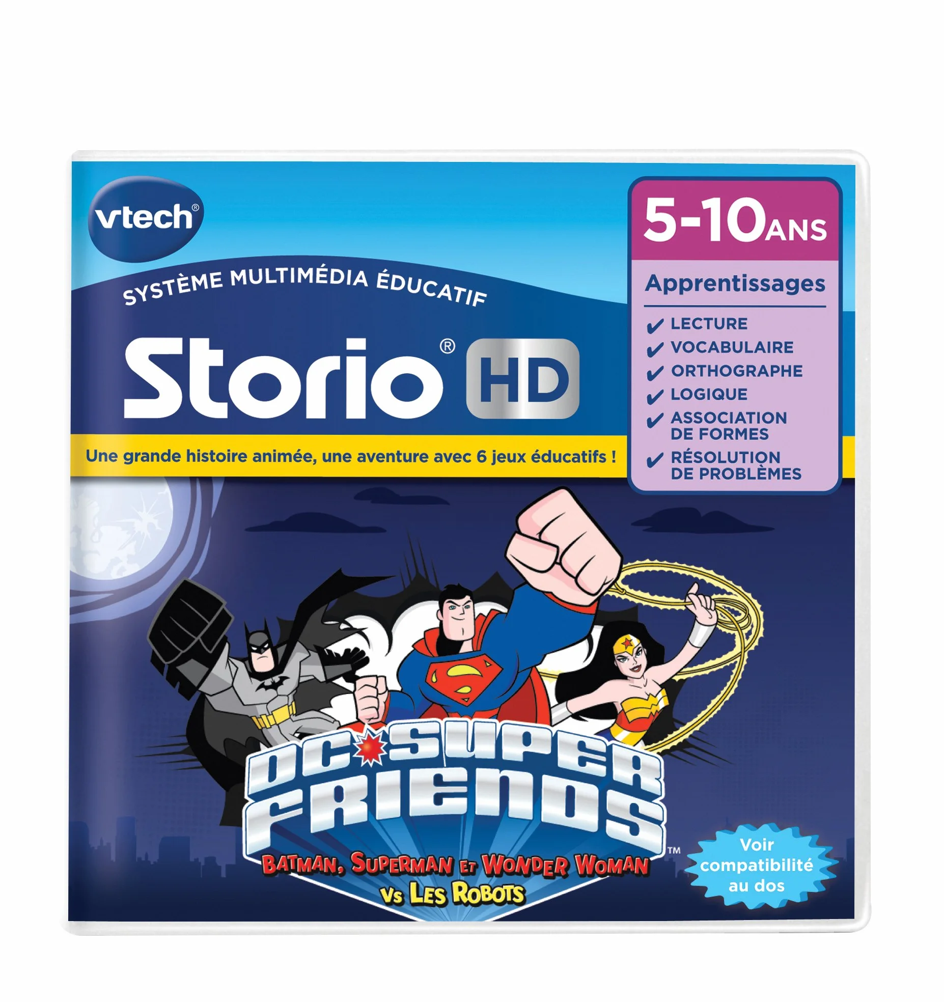 VTech – 274805 – Storio HD Lernspiel – Batman vs. Superman
